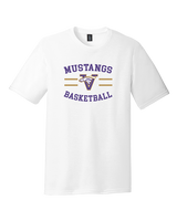 Vasquez HS Basketball Curve - Tri-Blend Shirt