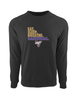 Vasquez HS Basketball Eat Sleep - Crewneck Sweatshirt