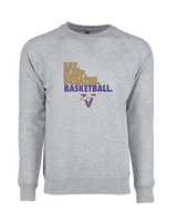 Vasquez HS Basketball Eat Sleep - Crewneck Sweatshirt
