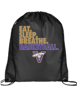Vasquez HS Basketball Eat Sleep - Drawstring Bag