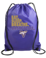 Vasquez HS Basketball Eat Sleep - Drawstring Bag