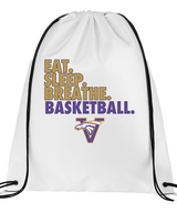 Vasquez HS Basketball Eat Sleep - Drawstring Bag
