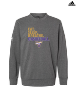 Vasquez HS Basketball Eat Sleep - Mens Adidas Crewneck