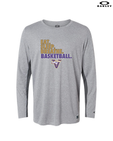 Vasquez HS Basketball Eat Sleep - Mens Oakley Longsleeve
