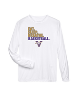 Vasquez HS Basketball Eat Sleep - Performance Longsleeve