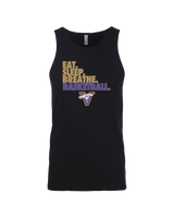 Vasquez HS Basketball Eat Sleep - Tank Top
