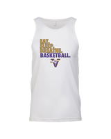 Vasquez HS Basketball Eat Sleep - Tank Top
