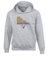Vasquez HS Basketball Eat Sleep - Unisex Hoodie