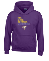 Vasquez HS Basketball Eat Sleep - Unisex Hoodie