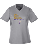 Vasquez HS Basketball Eat Sleep - Womens Performance Shirt
