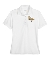 Vasquez HS Basketball Eat Sleep - Womens Polo