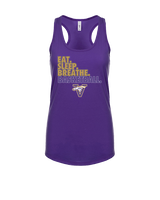 Vasquez HS Basketball Eat Sleep - Womens Tank Top