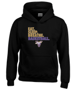 Vasquez HS Basketball Eat Sleep - Youth Hoodie