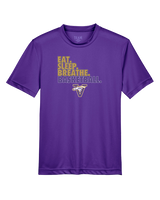Vasquez HS Basketball Eat Sleep - Youth Performance Shirt