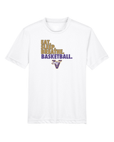 Vasquez HS Basketball Eat Sleep - Youth Performance Shirt