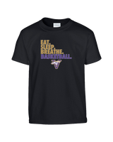 Vasquez HS Basketball Eat Sleep - Youth Shirt