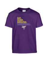 Vasquez HS Basketball Eat Sleep - Youth Shirt