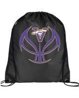 Vasquez HS Basketball Full Ball - Drawstring Bag