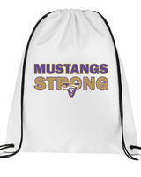 Vasquez HS Basketball Strong - Drawstring Bag