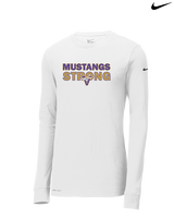 Vasquez HS Basketball Strong - Mens Nike Longsleeve