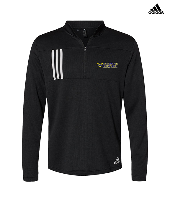 Verbum Dei HS Boys Basketball Basic - Mens Adidas Quarter Zip