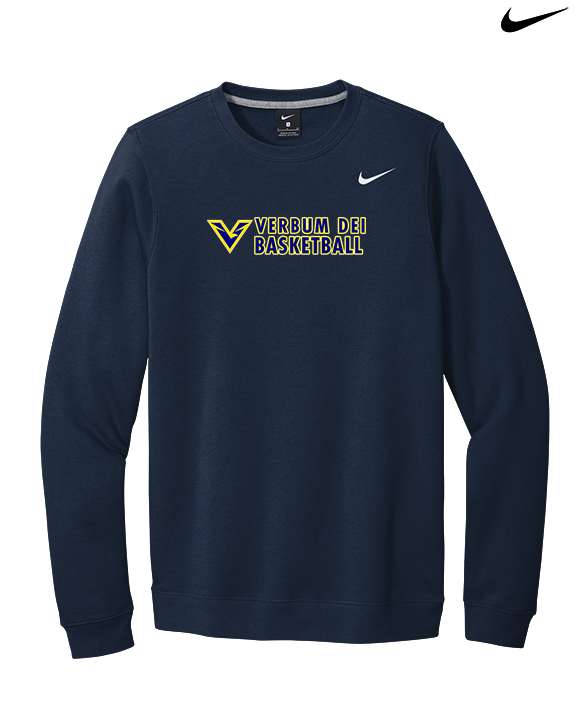 Verbum Dei HS Boys Basketball Basic - Mens Nike Crewneck