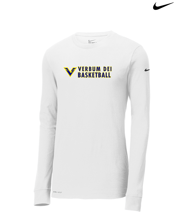 Verbum Dei HS Boys Basketball Basic - Mens Nike Longsleeve