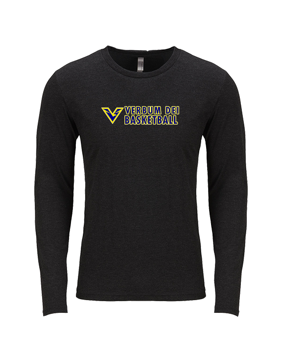Verbum Dei HS Boys Basketball Basic - Tri-Blend Long Sleeve