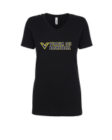 Verbum Dei HS Boys Basketball Basic - Womens Vneck