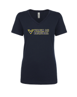 Verbum Dei HS Boys Basketball Basic - Womens Vneck