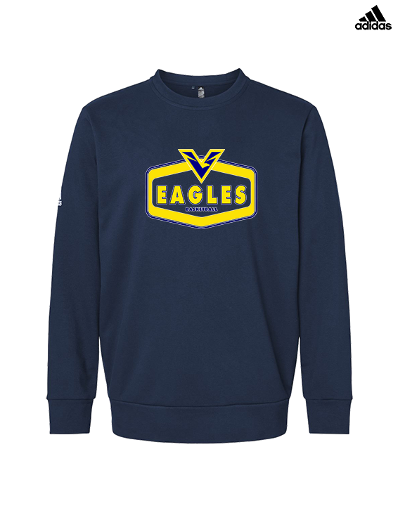 Verbum Dei HS Boys Basketball Board - Mens Adidas Crewneck