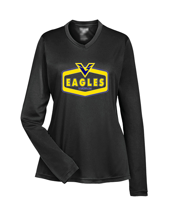 Verbum Dei HS Boys Basketball Board - Womens Performance Longsleeve
