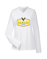 Verbum Dei HS Boys Basketball Board - Womens Performance Longsleeve