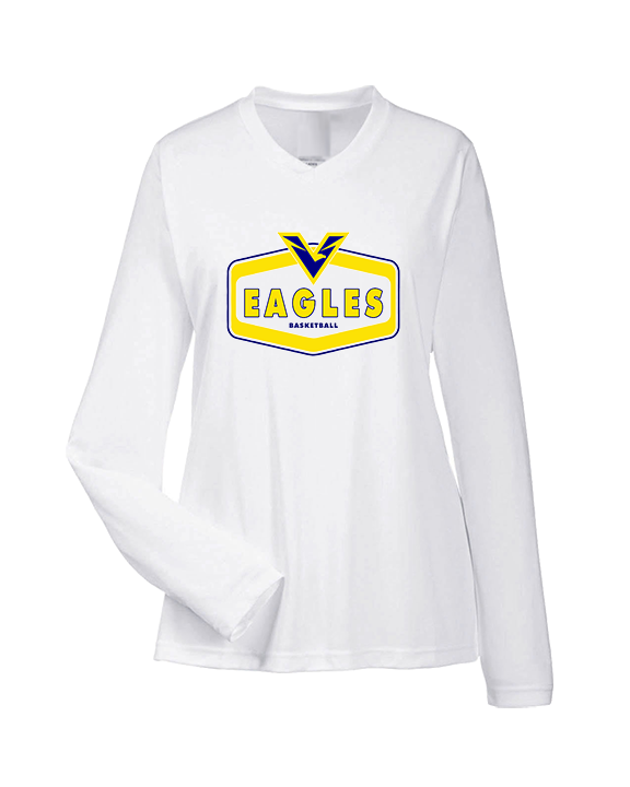 Verbum Dei HS Boys Basketball Board - Womens Performance Longsleeve