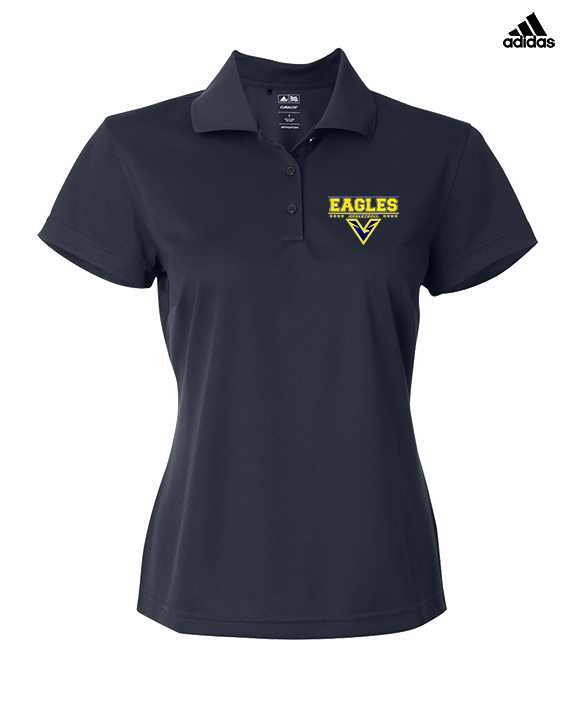 Verbum Dei HS Boys Basketball Border - Adidas Womens Polo