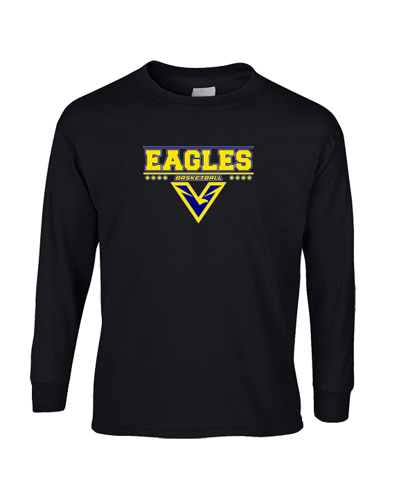Verbum Dei HS Boys Basketball Border - Cotton Longsleeve