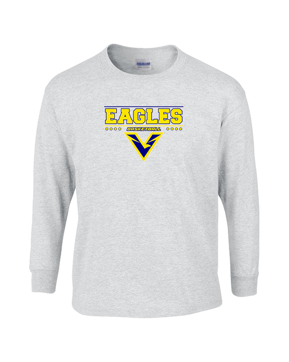 Verbum Dei HS Boys Basketball Border - Cotton Longsleeve
