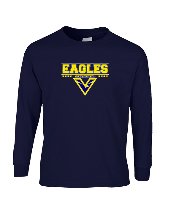 Verbum Dei HS Boys Basketball Border - Cotton Longsleeve