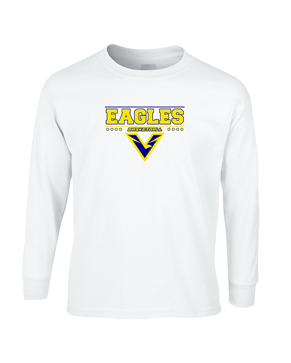 Verbum Dei HS Boys Basketball Border - Cotton Longsleeve