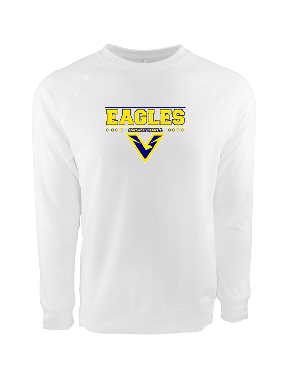 Verbum Dei HS Boys Basketball Border - Crewneck Sweatshirt