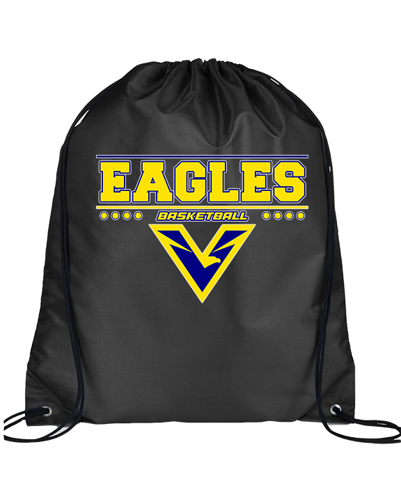 Verbum Dei HS Boys Basketball Border - Drawstring Bag