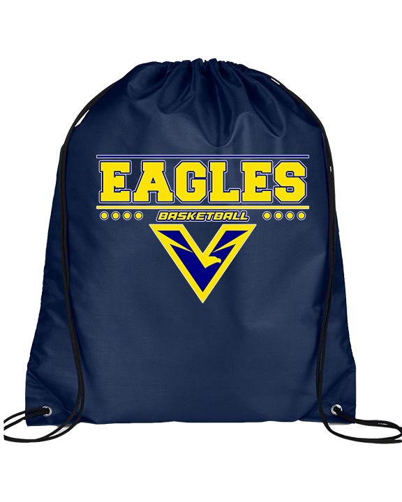 Verbum Dei HS Boys Basketball Border - Drawstring Bag