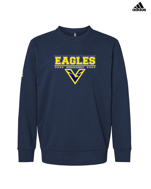 Verbum Dei HS Boys Basketball Border - Mens Adidas Crewneck