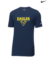 Verbum Dei HS Boys Basketball Border - Mens Nike Cotton Poly Tee