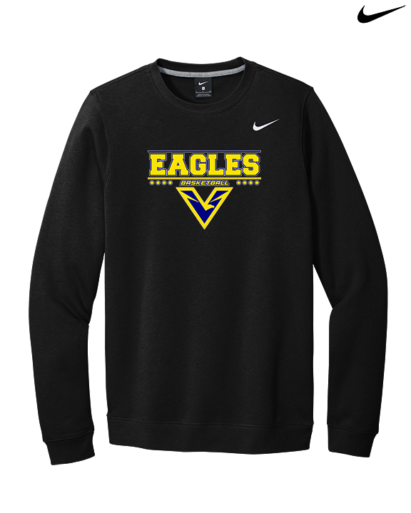 Verbum Dei HS Boys Basketball Border - Mens Nike Crewneck