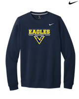 Verbum Dei HS Boys Basketball Border - Mens Nike Crewneck