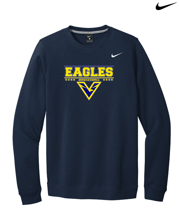 Verbum Dei HS Boys Basketball Border - Mens Nike Crewneck