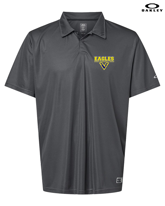 Verbum Dei HS Boys Basketball Border - Mens Oakley Polo