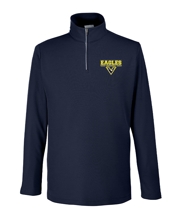 Verbum Dei HS Boys Basketball Border - Mens Quarter Zip