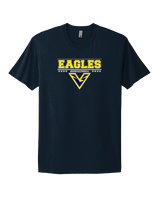 Verbum Dei HS Boys Basketball Border - Mens Select Cotton T-Shirt